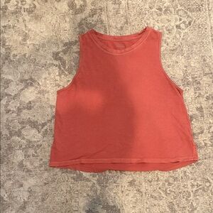 Athleta Sleeveless Rust Top